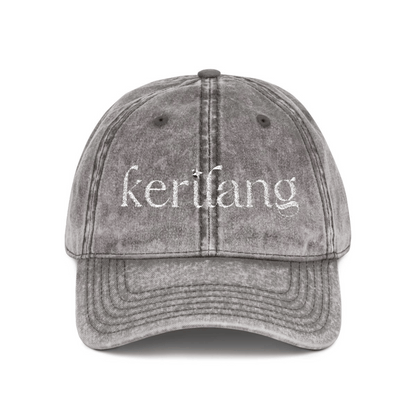 Kerilang Branded Hat, Embroidered Logo Vintage Cap