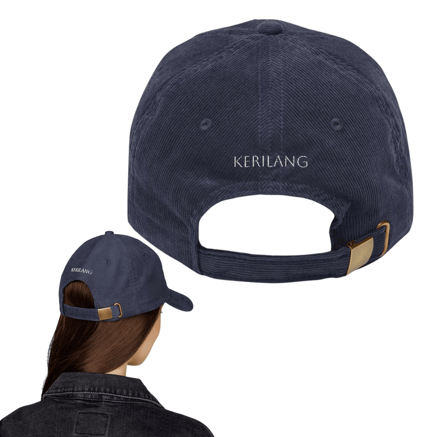 Ultimate Mom Hat- Embroidered Vintage Corduroy Baseball Hat